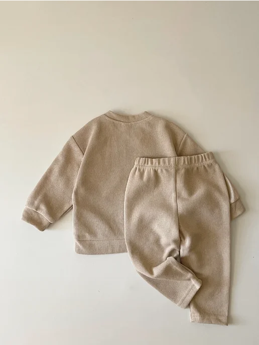 FMPDC baby Костюм спортивный для школы и садика, оранжевый, фото 2