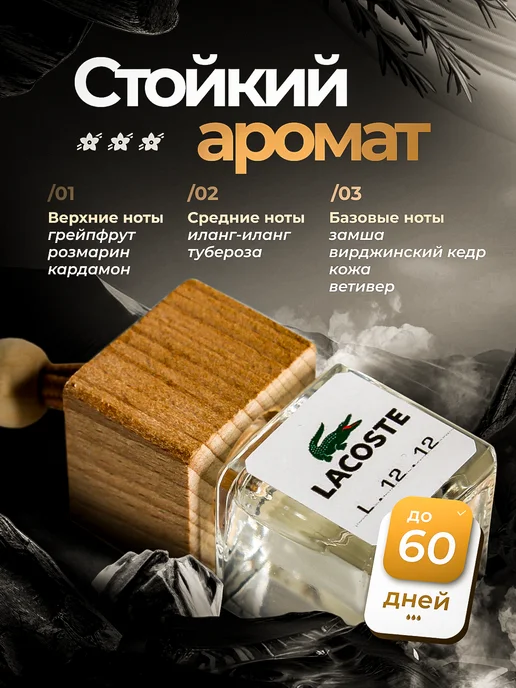 Всё для вас Ароматизатор в машину автопарфюм подвесной, белый, фото 2