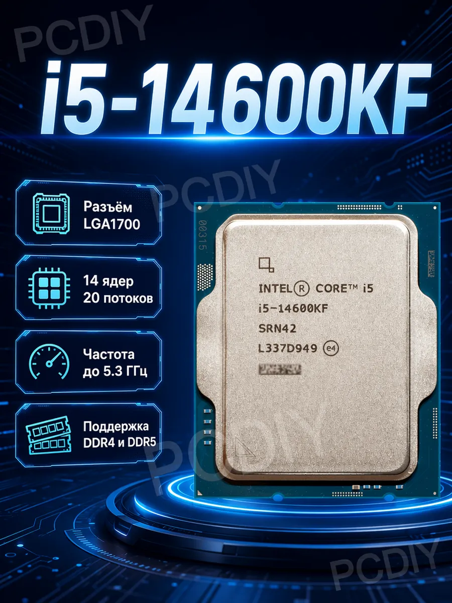 Core i5-14600KF процессор