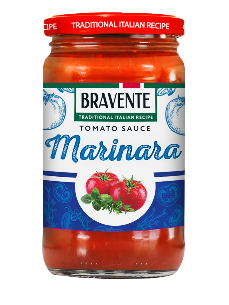 Соус BRAVENTE MARINARA томатный с тимьяном, 360 г