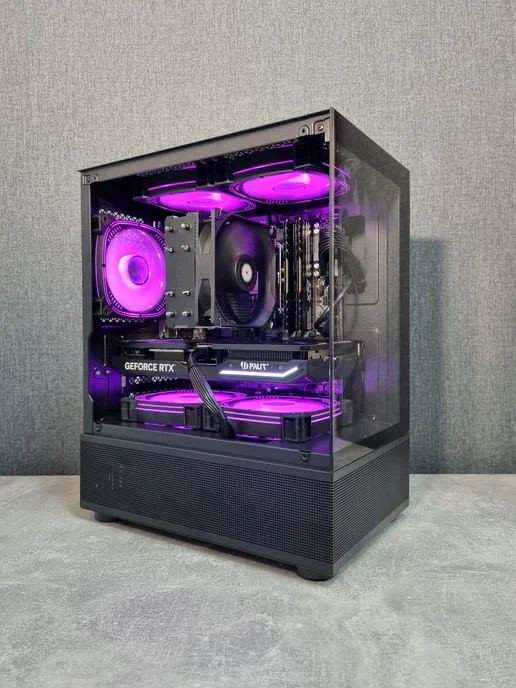 Techno РС Игровой компьютер Форс D3S i5-14400F RTX 5060 Ti, черный, фото 8