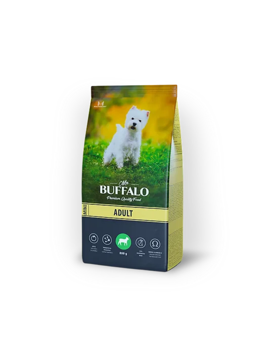 Сухой корм Mr.BUFFALO Buffalo для собак, мелкие, ягненок, 0,8 кг, фото 3