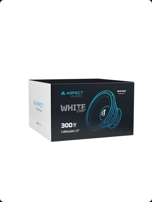 Aspect Сабвуфер WLW-10s4 в машину 10 дюймов (25 см), вариант, фото 5