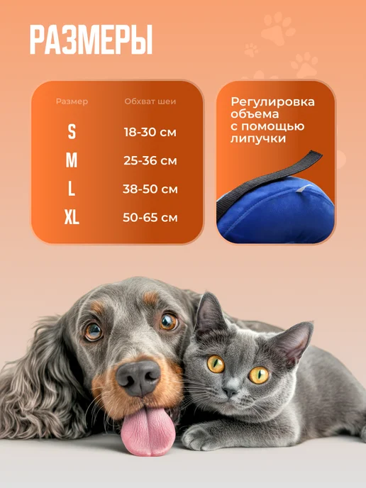 SSY Воротник для кошек и собак надувной, вариант, фото 6