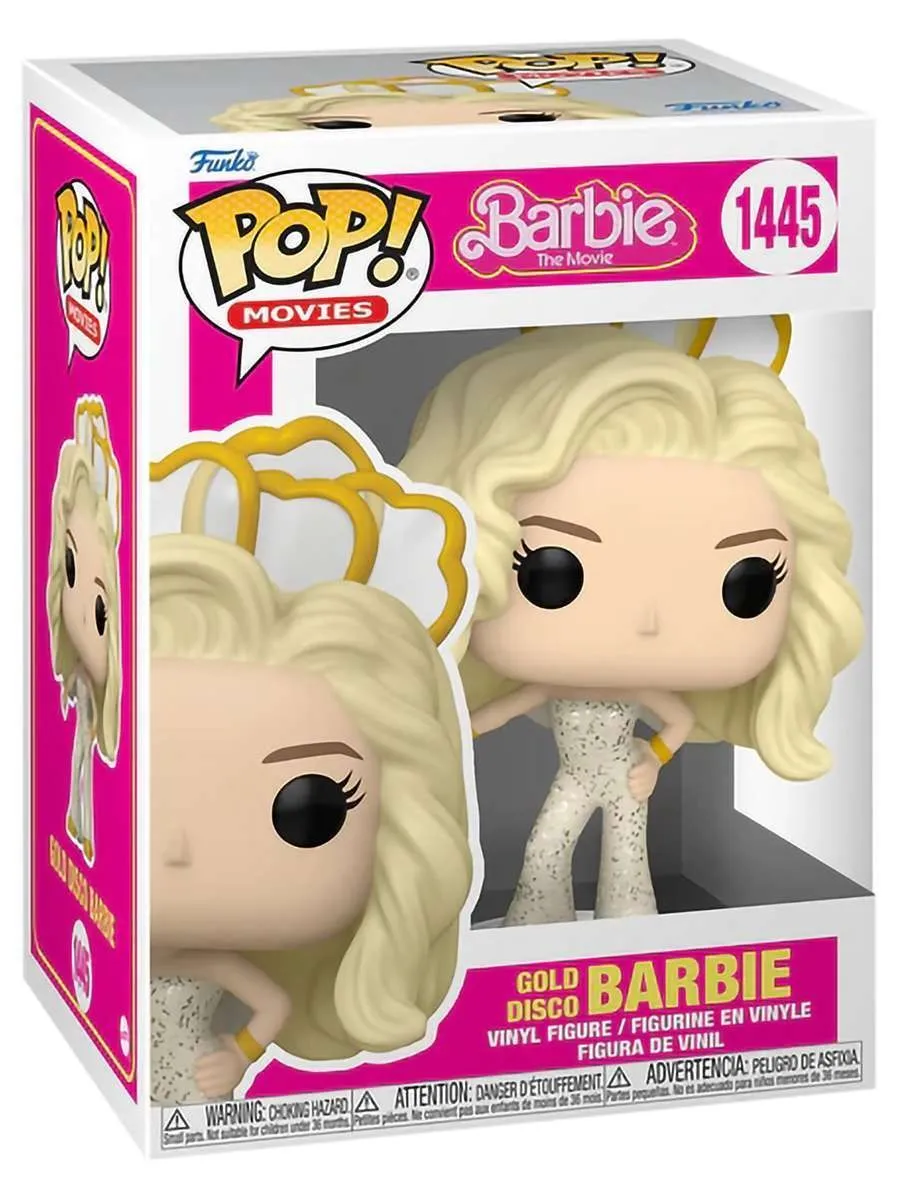 Фигурка Funko POP! Movies Barbie Gold Disco Barbie