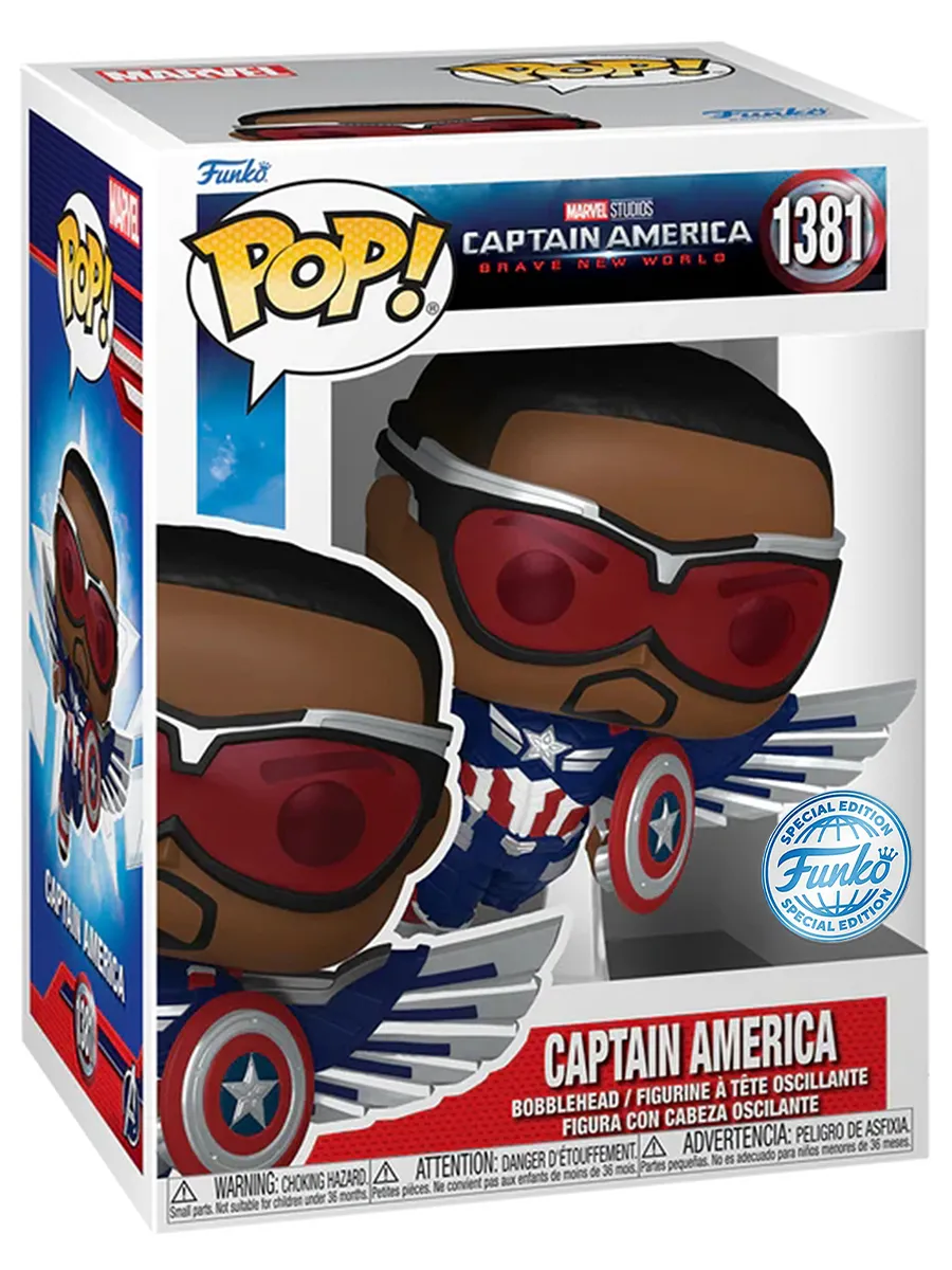 Фигурка Funko POP! Bobble Marvel Captain America