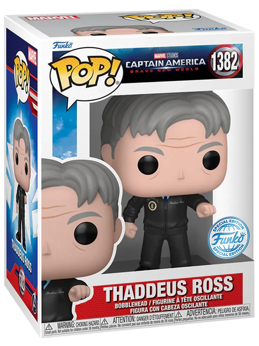 Фигурка Funko Bobble Marvel Captain America Thaddeus Ross