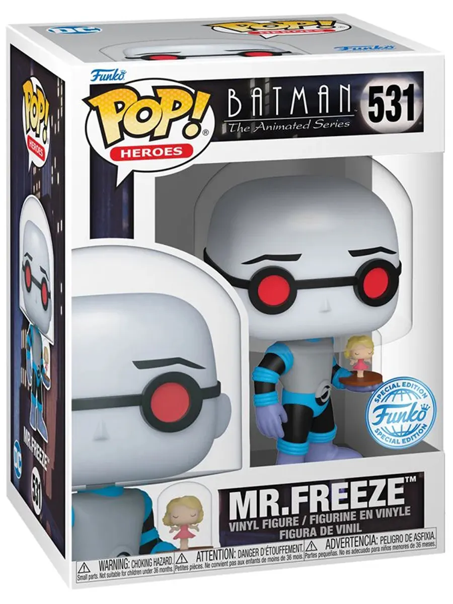 Фигурка Funko POP! DC Batman Animated Mr. Freeze w/Nora