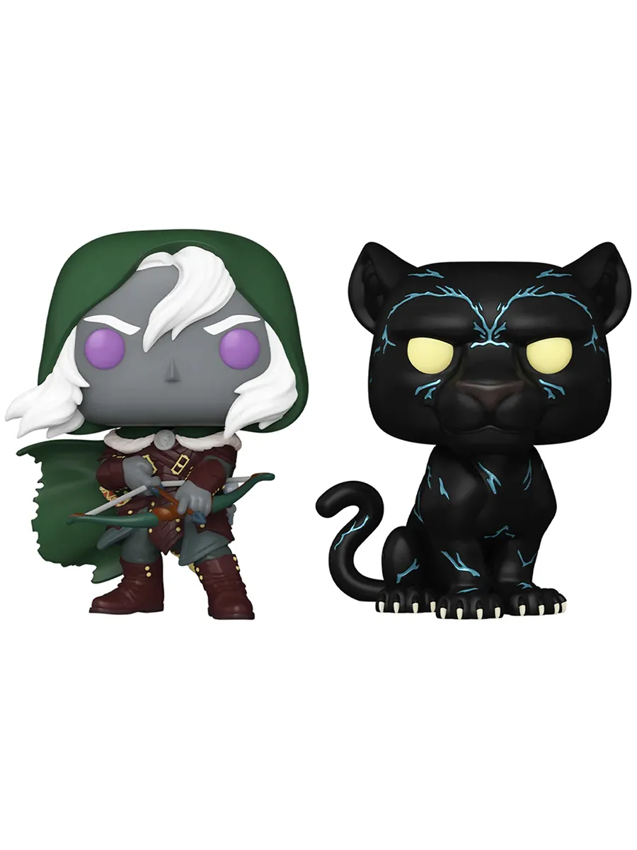 Фигурка Funko POP! Games D&D S2 Drizzt and Guenhwyvar 2PK Фигурка Funko POP! Games D&D S2 Drizzt and Guenhwyvar 2PK