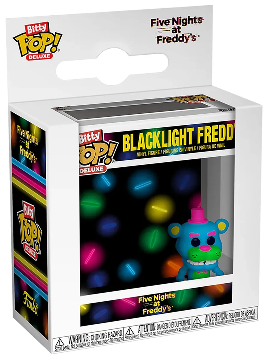 Фигурка Funko Bitty POP! Deluxe FNAF Blacklight Freddy 84872