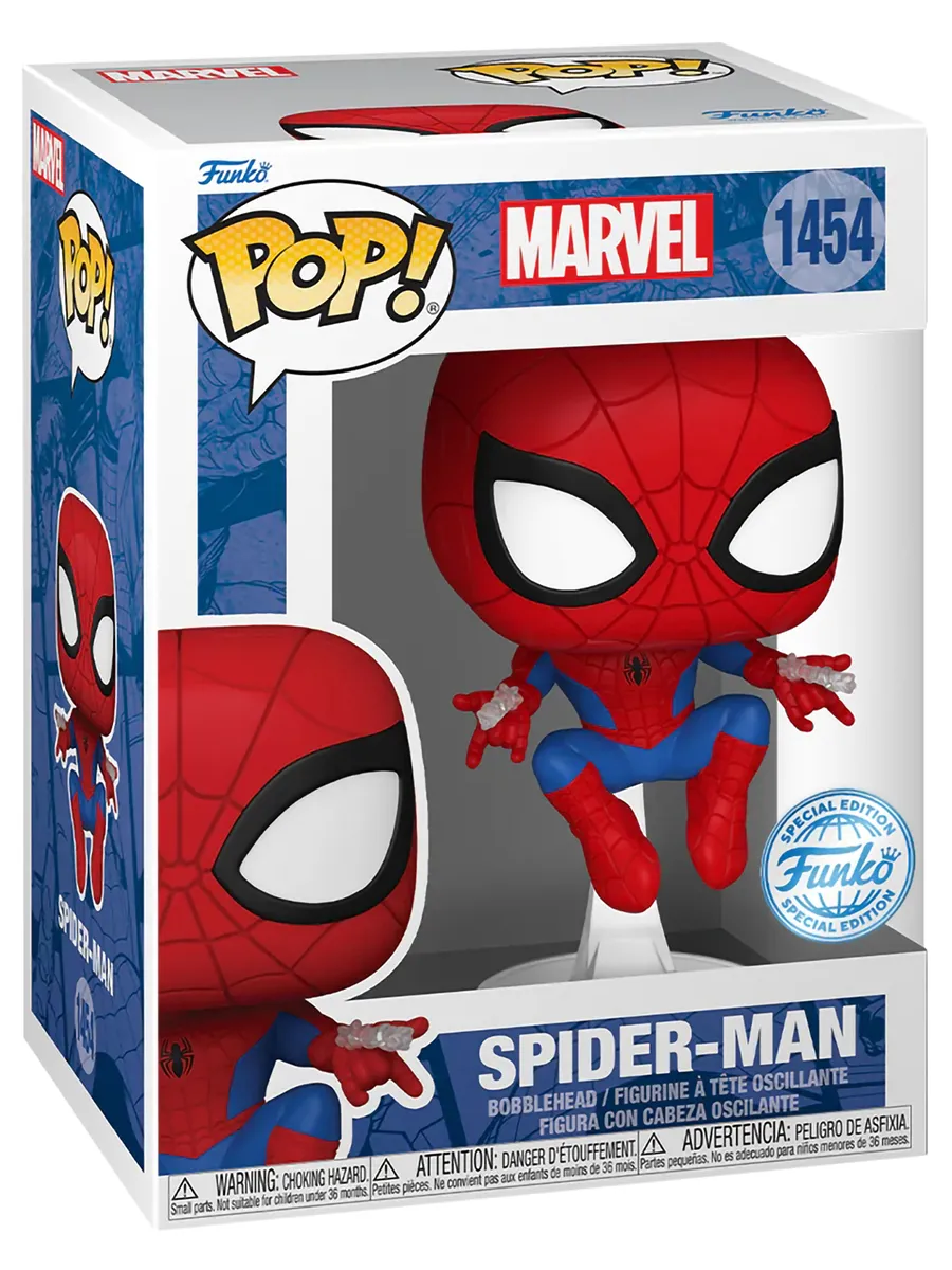 Фигурка Funko POP! Bobble Marvel Spider-Man (Swinging)