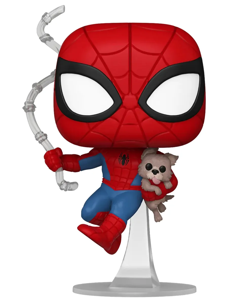 Фигурка Funko Bobble Marvel Spider-Man w/Sandwich the Dog Фигурка Funko Bobble Marvel Spider-Man w/Sandwich the Dog