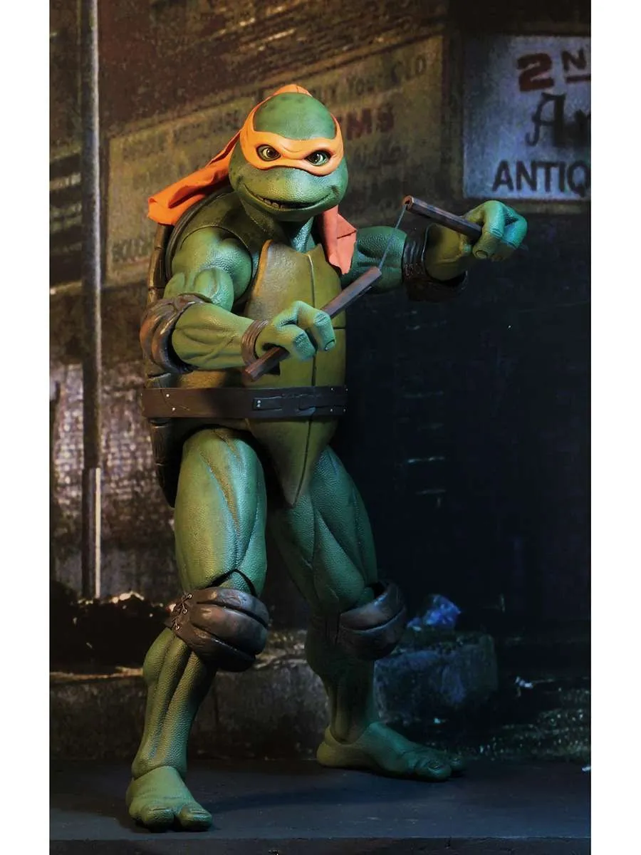 Фигурка Черепашки-ниндзя 1990 Movie Michelangelo 42см