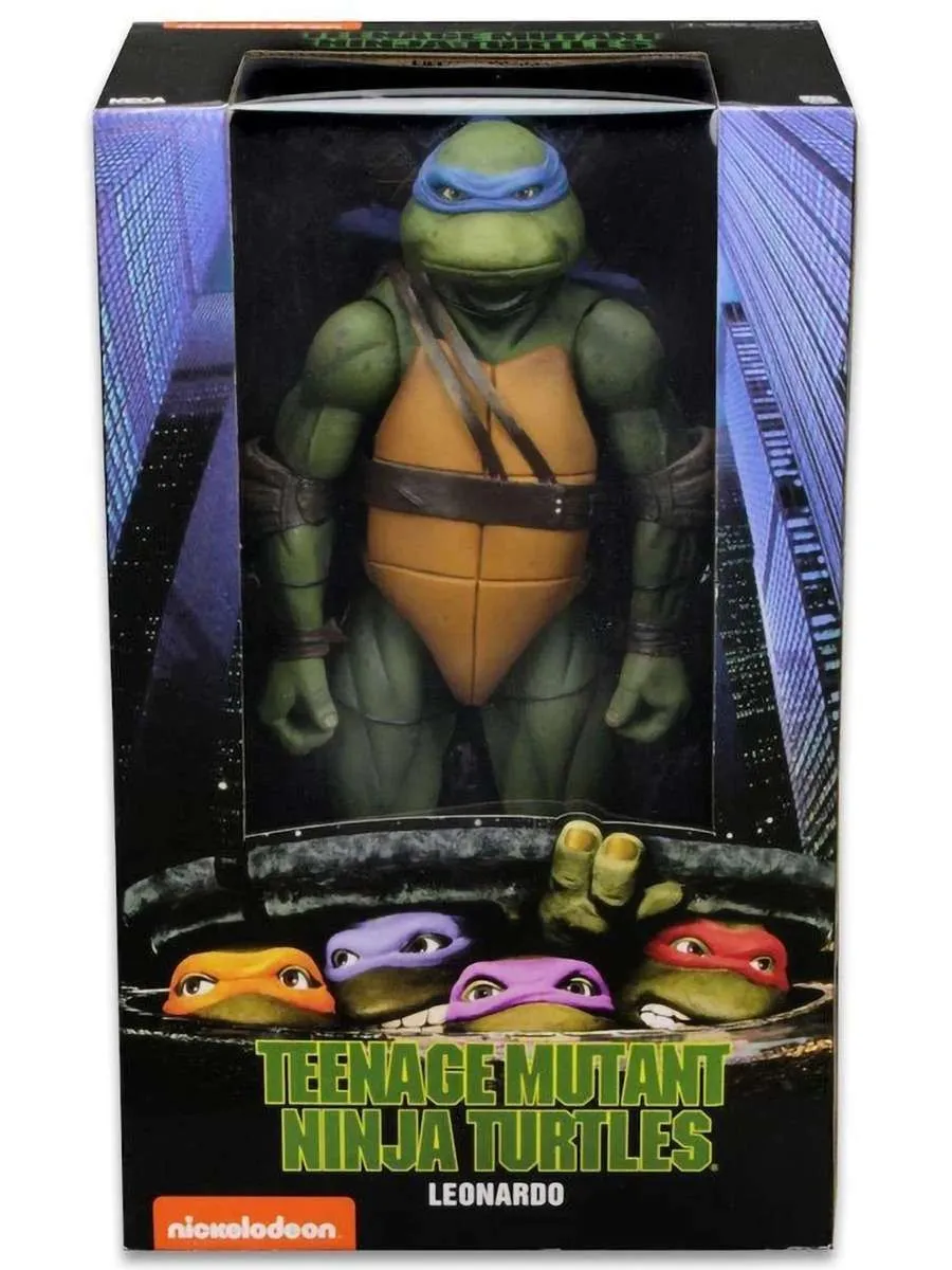Фигурка Черепашки-ниндзя 1990 Movie Leonardo 42см