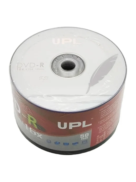 UPL Диск DVD-R 50 штук в плёнке, 4.7GB, 16x, 4,7 ГБ, фото 5