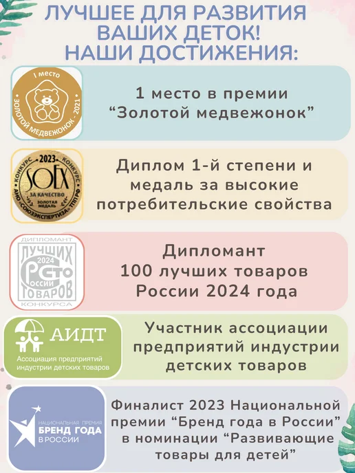ОРТОДОН Развивающий детский коврик для малышей и ползания на пол, серый, фото 4
