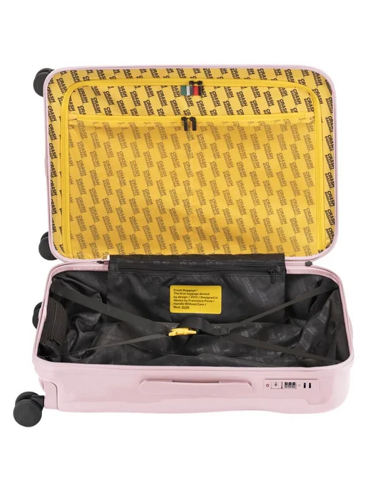 Crash Baggage Чемодан Icon Tone on Tone Medium розовый (CB192 055), розовый, фото 4