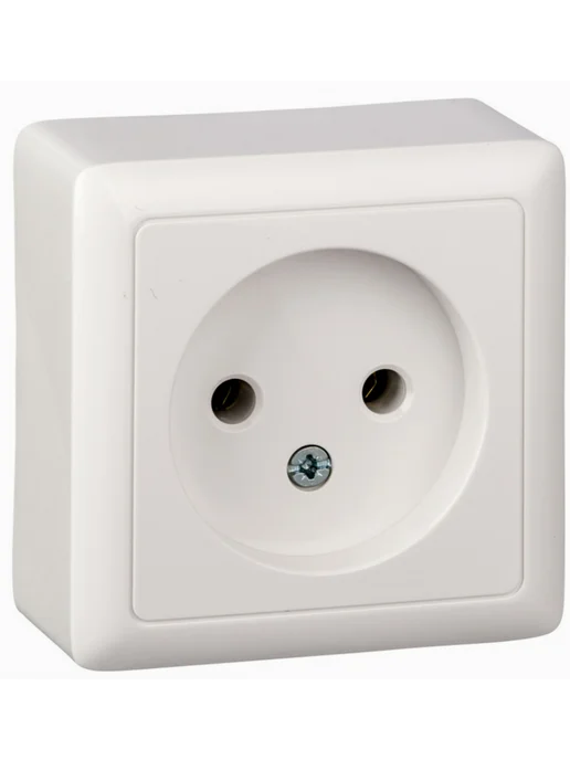 Systeme Electric Розетка силовая Систем Электрик Хит белый, 3 шт, 2 шт, фото 2