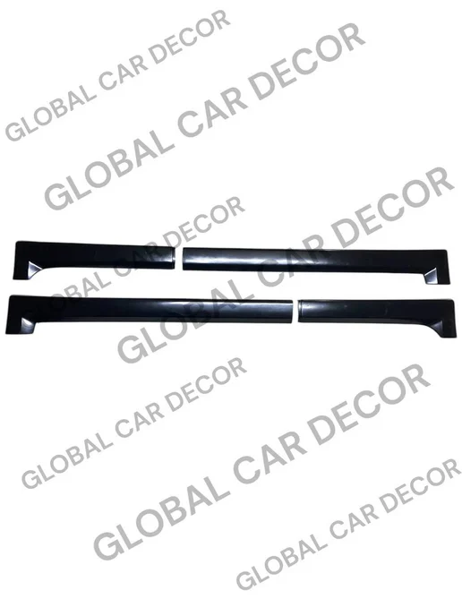 Накладки на пороги Chevrolet Aveo T 250, ABS пластик, 4 шт, фото 5