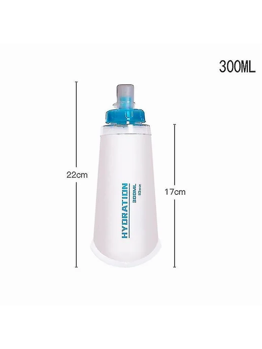 Спортивная складная фляга 400 мл Р. 300ML Цв. Blue, 400 мл, 300 мл