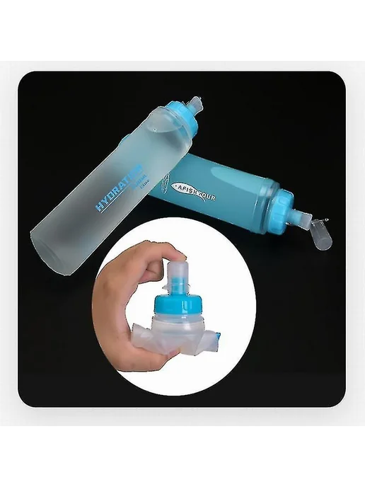 Спортивная складная фляга 400 мл Р. 300ML Цв. Blue, 400 мл, 300 мл, фото 5