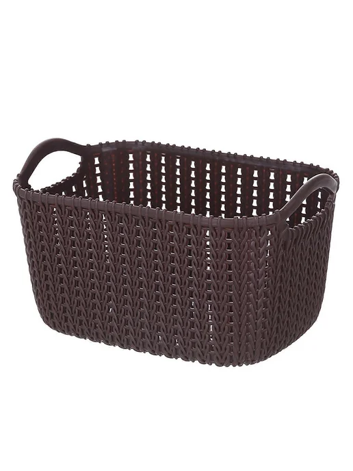 Корзина для хранения из imitation rattan Цв D, вариант