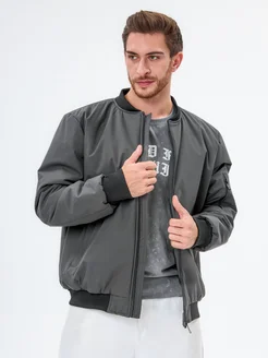 Куртка демисезонная без капюшона бомбер KINGSO MENS 364661830 купить за 3 273 ₽ в интернет‑магазине Wildberries