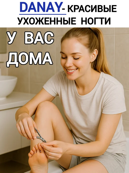 Danay Кусачки педикюрные для ногтей вросших грубых щипчики щипцы, вариант, фото 3