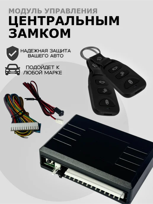 Центральный замок для автомобиля, вариант