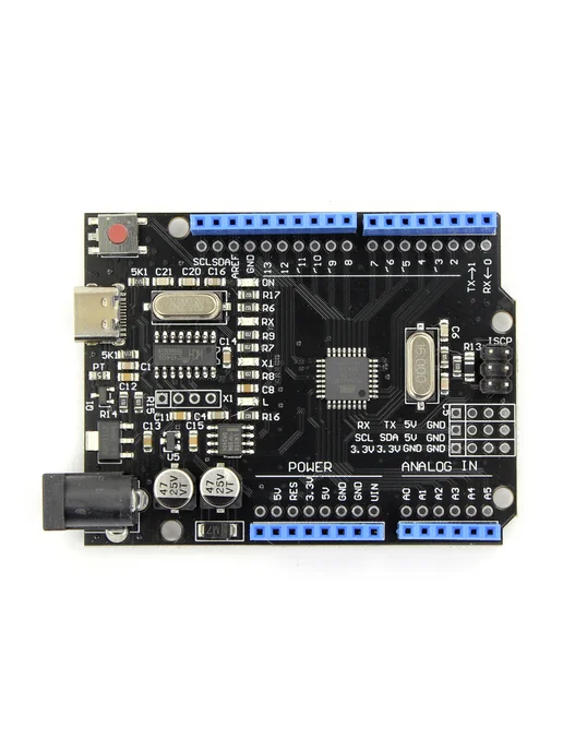Tenstar Robot Контроллер Arduino UNO R3 на CH340 Type-C + кабель, вариант, фото 2