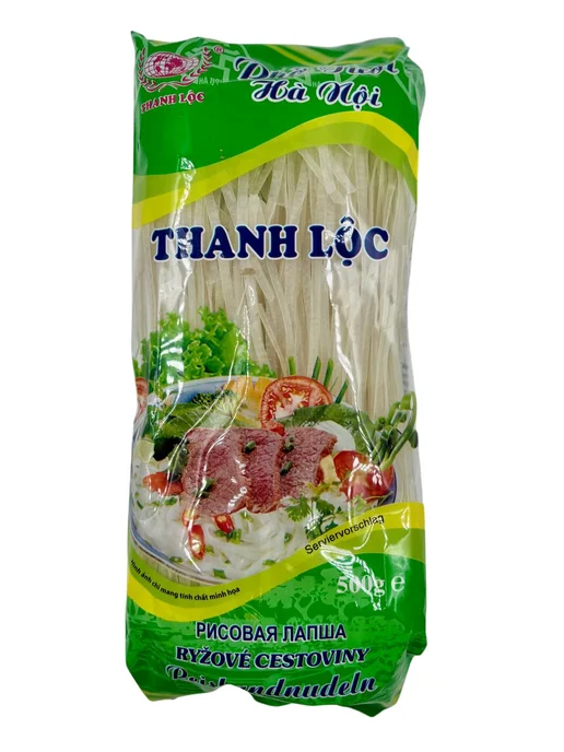 Азиатская еда Рисовая лапша THANH LOC для супа Фо, 500 гр, 500 г, фото 2