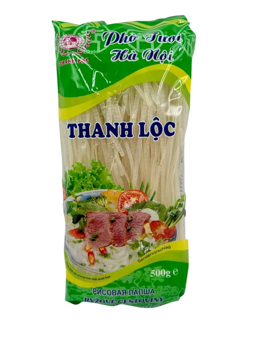 Азиатская еда Рисовая лапша THANH LOC для супа Фо, 500 гр, 500 г, фото 3