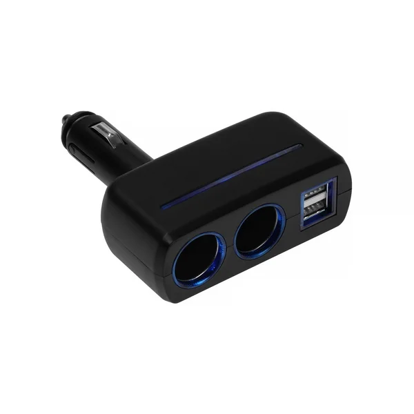 Разветвитель прикуривателя, 12-24 В, Usb 2a, подсветка