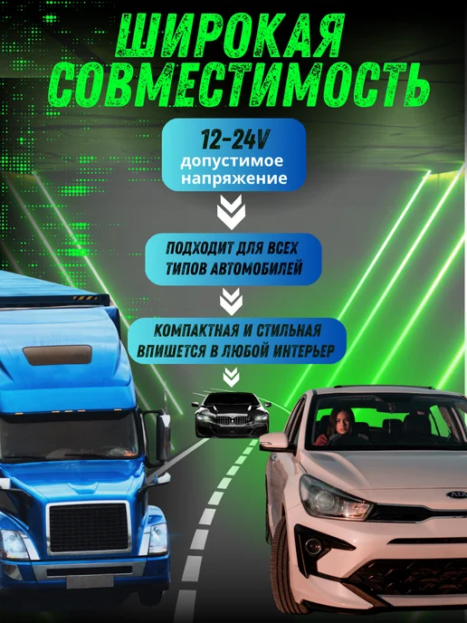 GrantAutomobile Зарядка разветвитель прикуривателя невидимка, вариант, фото 2