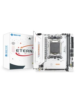 Материнская плата Eternal B650M ITX AM5 DDR5 WIFI6 Белый SOYO