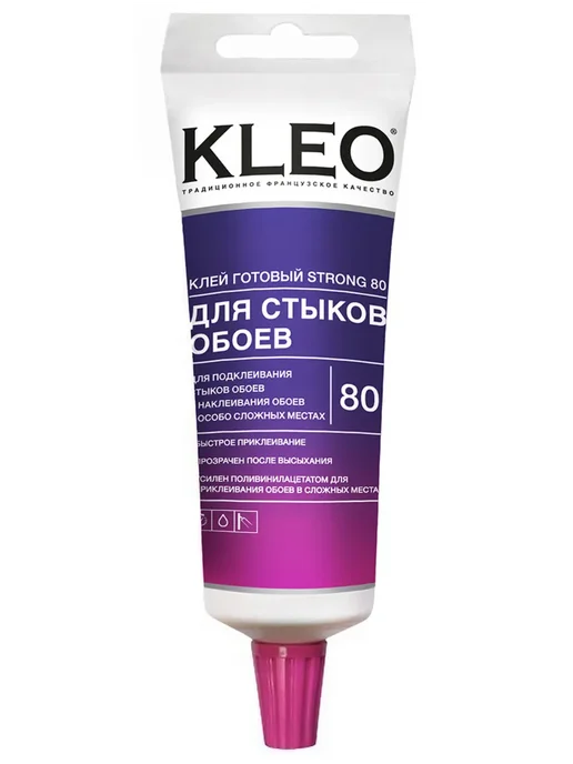 KLEO Клей для стыков обоев Strong, 80 г, 80 г, фото 4