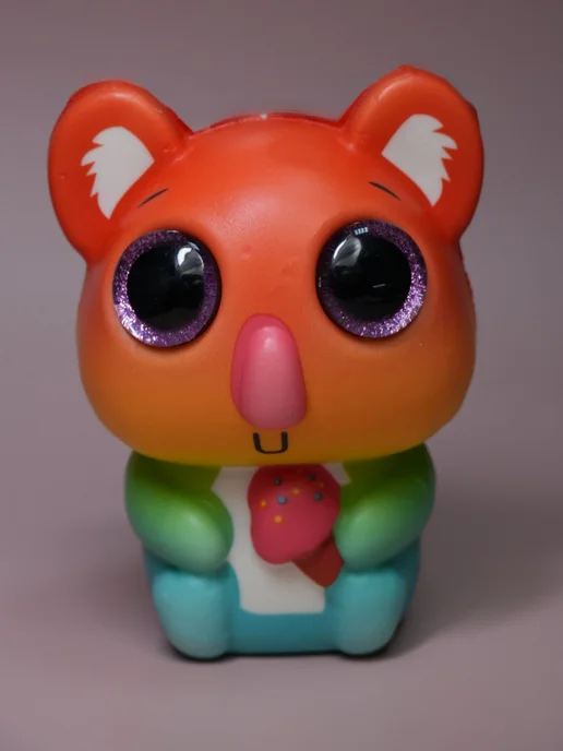 DECORICA TOYS Игрушка сквиш мягкая Коала большая, оранжевый, фото 5