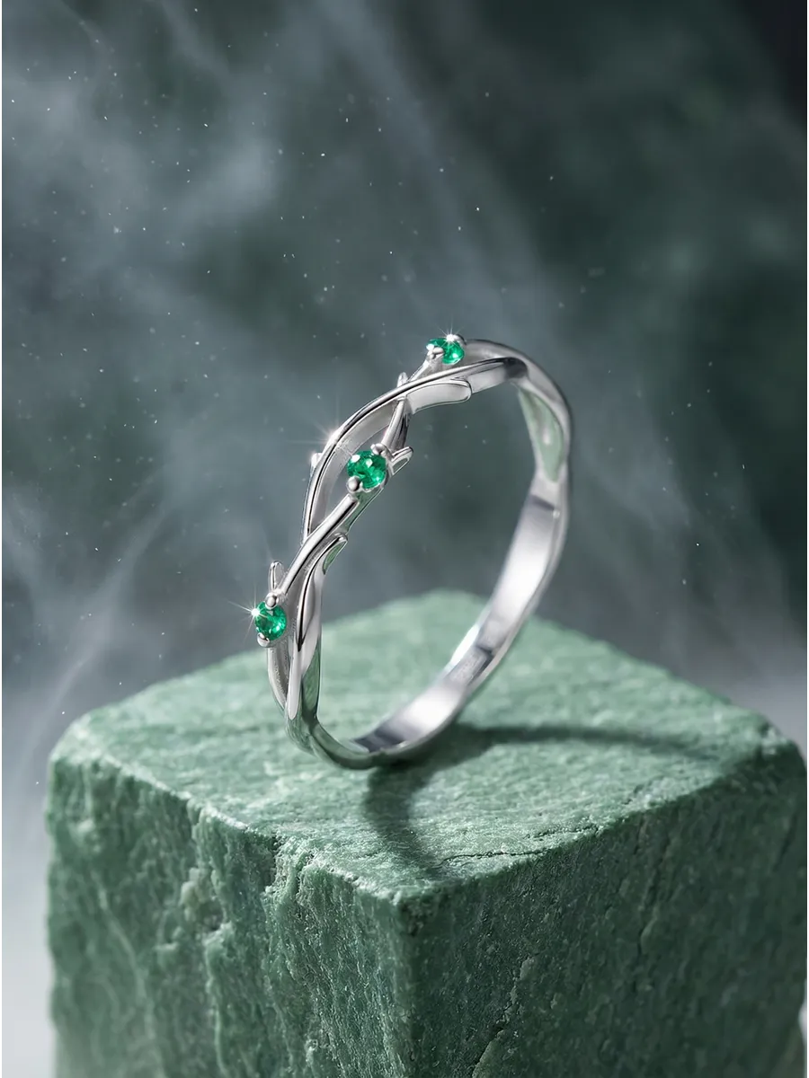 Кольцо серебро 925 с агатами