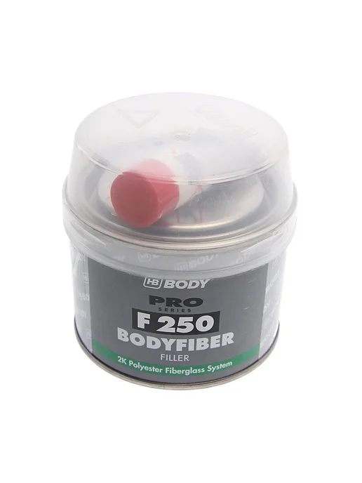 BODY Шпатлевка со стекловолокном FIBER 250 0.25кг, 0,25 кг