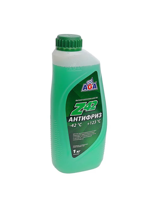 AGA Антифриз зеленый -42C 0.946л Antifreeze Z42, 946 мл