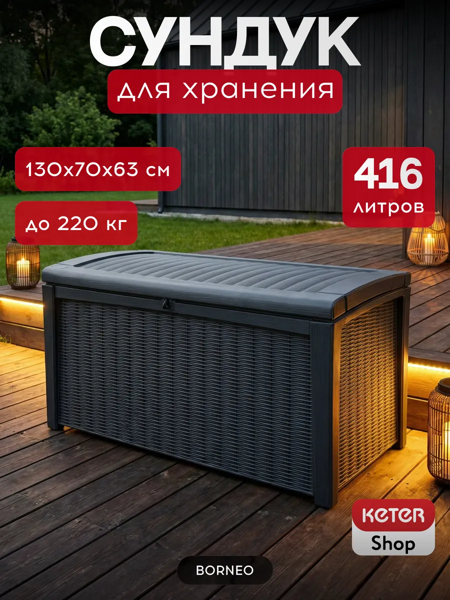 Сундук BORNEO 416л