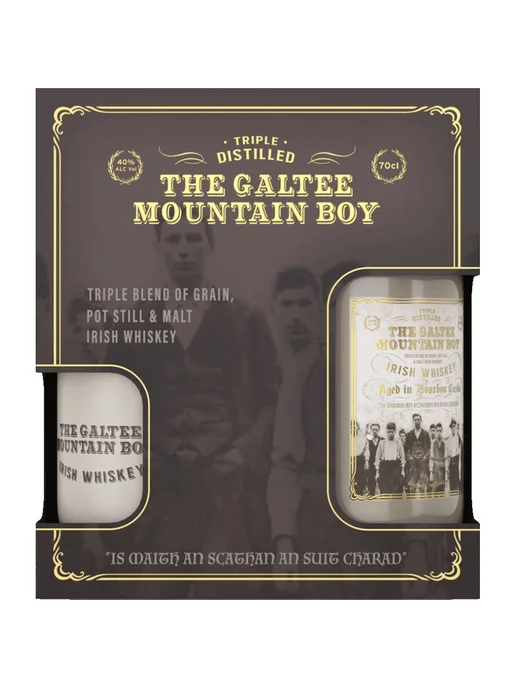 Виски The Galtee Mountain Boy 0,7л в подарочной упак.+кружка, 700 мл