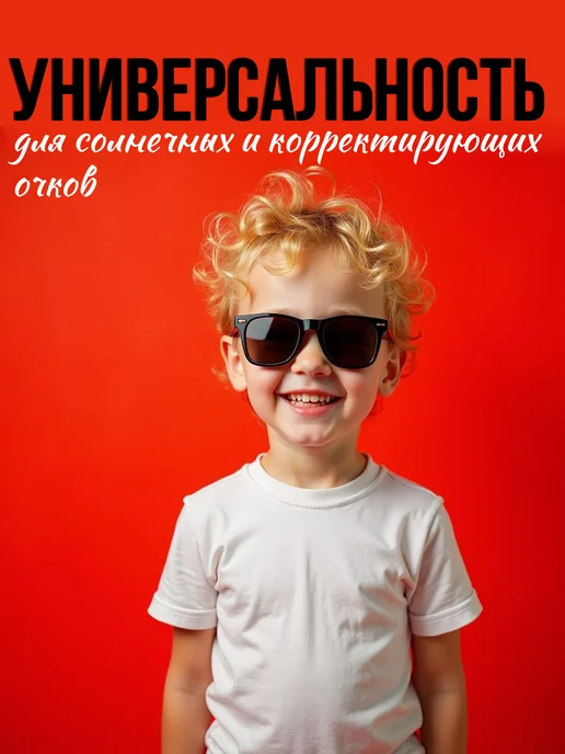 Стопперы для очков с резинкой, красный, фото 2