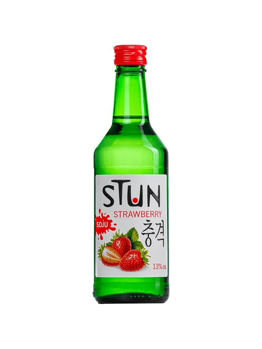 Аперитив STUN Soju Strawberry 0,375 л, 0,375 л