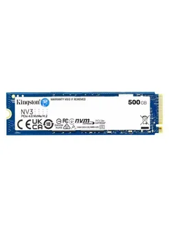 Kingston Внутренний SSD диск 500 ГБ NV3, PCIe 4.0, Windows