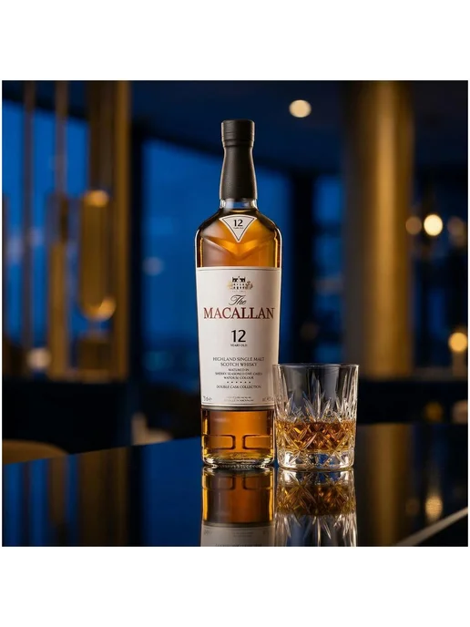 Виски The Macallan Double Cask 12лет 0,7л в подарочной упак, 700 мл, фото 2