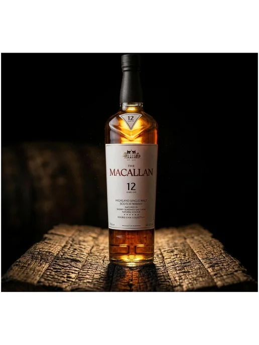 Виски The Macallan Double Cask 12лет 0,7л в подарочной упак, 700 мл, фото 3