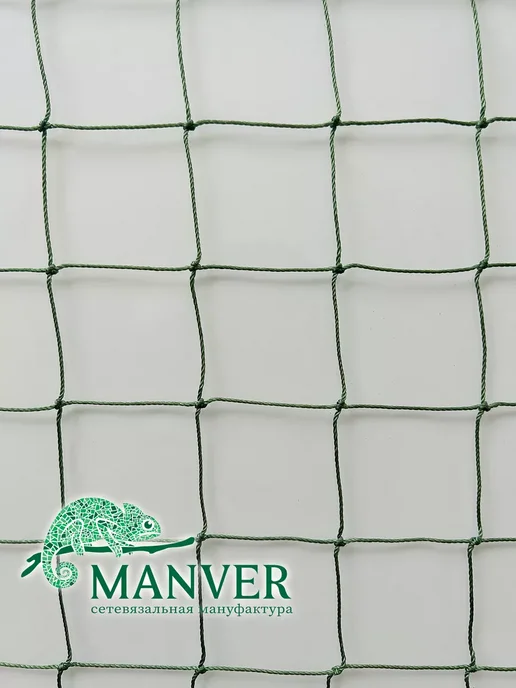 MANVER Основа для маскировочной сети 3х6м, зеленая со шнуром, 6 м, фото 8