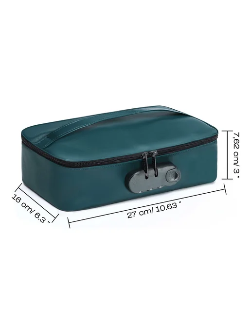 DORCEL Сумочка для хранения секс-игрушек Discreet Box Luxury Gold, зеленый, фото 7