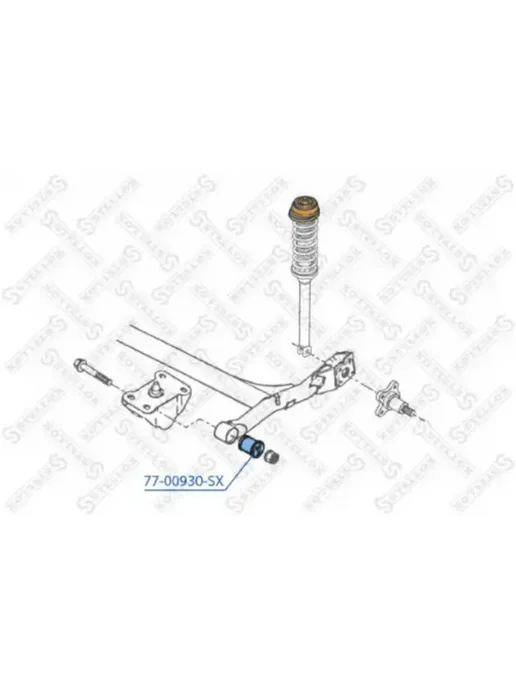 STELLOX Сайлентблок Ford Ka Fiesta all 95>, вариант, фото 2